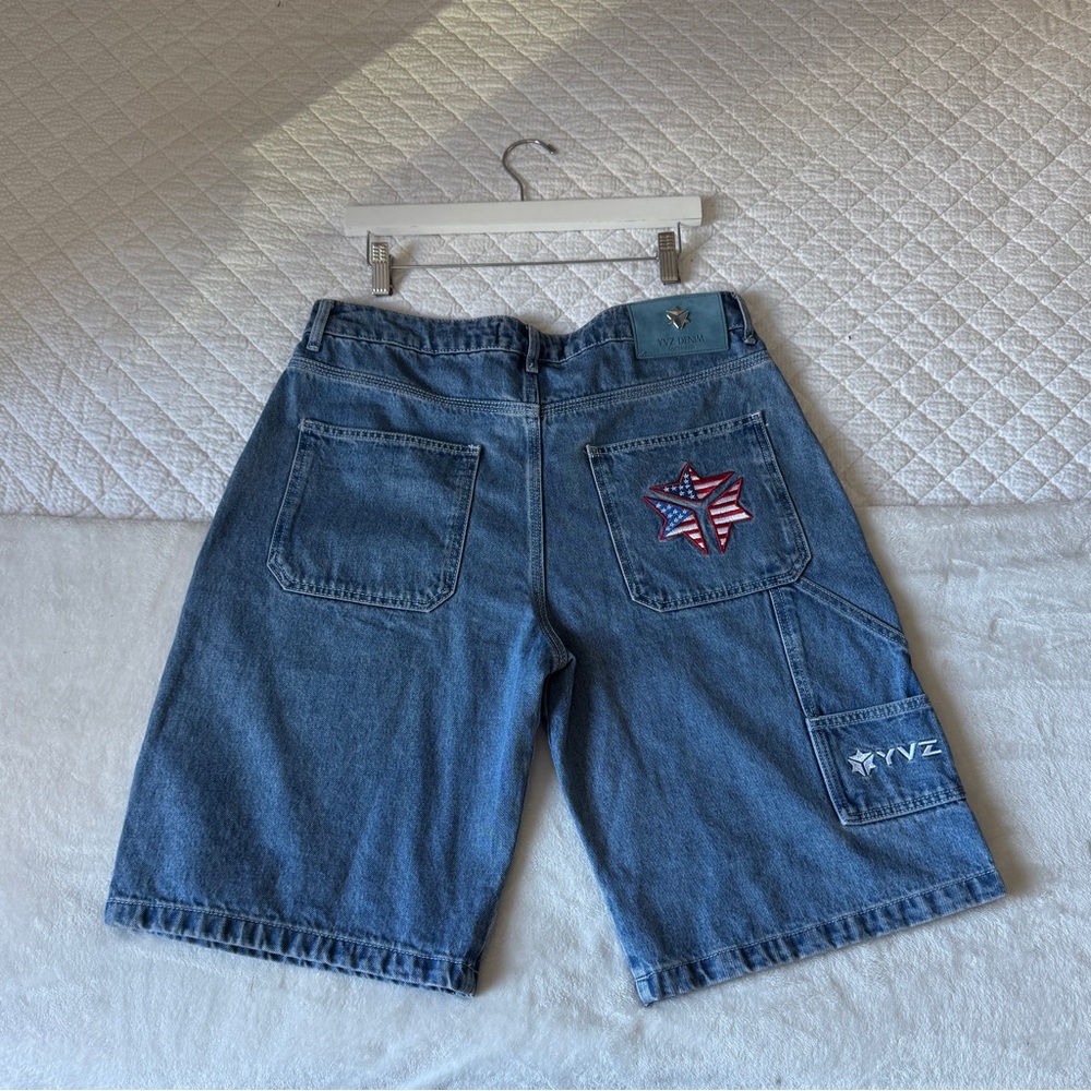 YVZ Baggy Jean Shorts